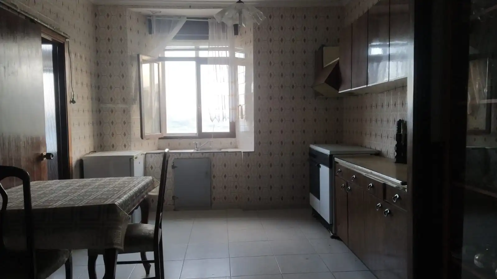 Cocina de Casa o chalet en venta en Cariño con Jardín privado, Parquet y Terraza