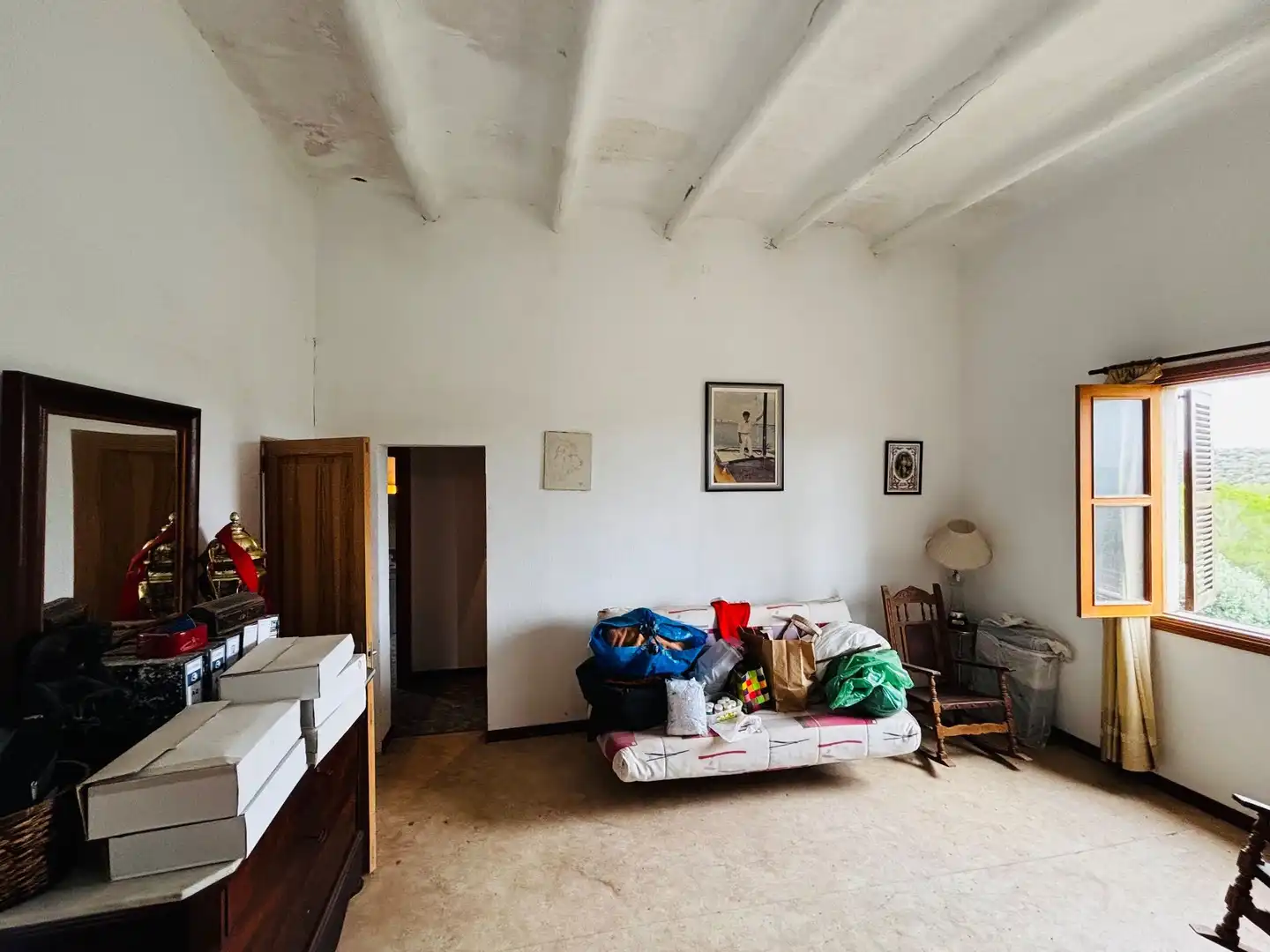 Sala de estar de Finca rústica en venta en Felanitx con Calefacción, Jardín privado y Terraza