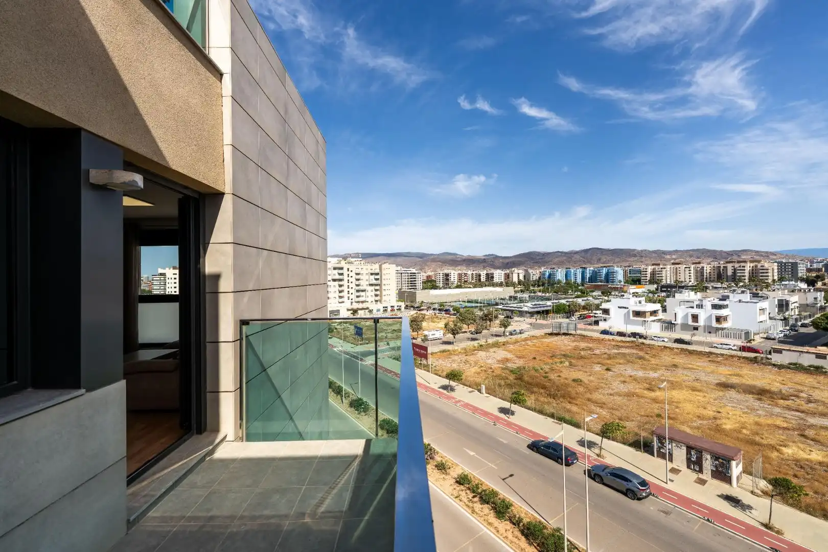 Balcony of Flat for sale in Almería  with Air Conditioner, Terrace and Storage room