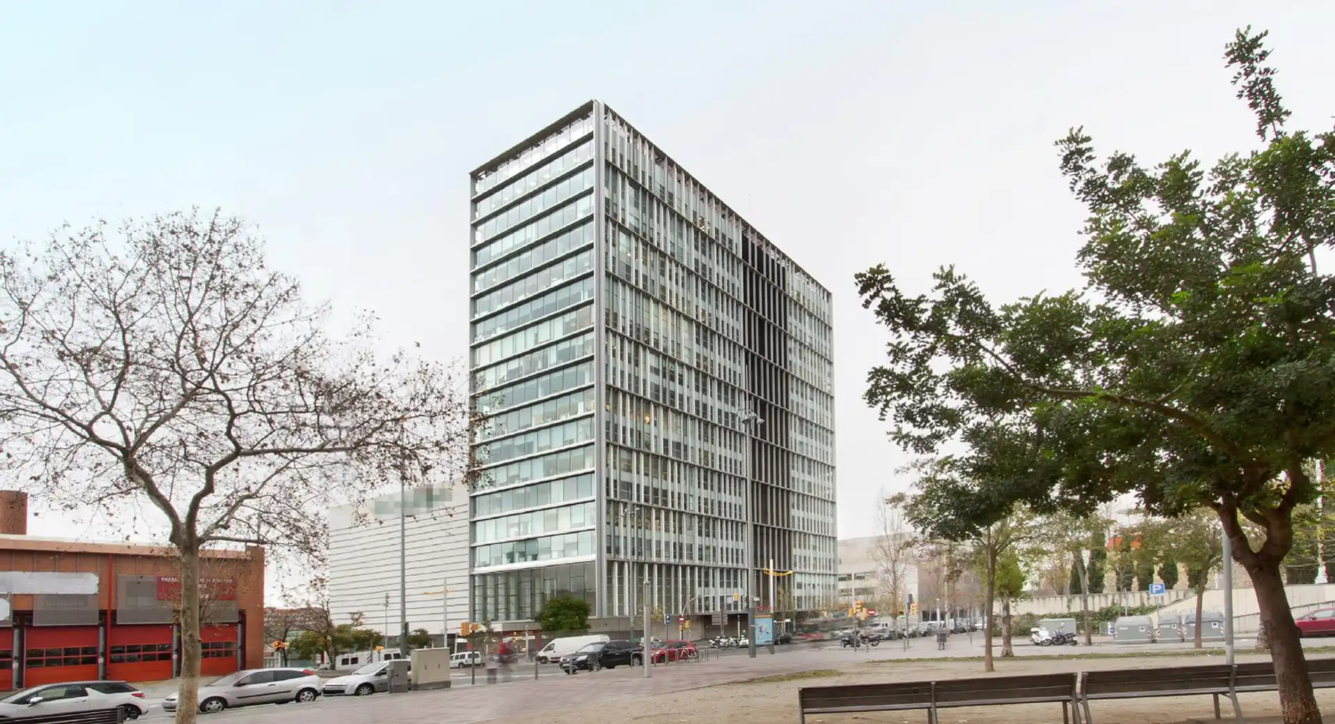 Vista exterior de Oficina de lloguer en Barcelona amb Aire condicionat i Calefacció