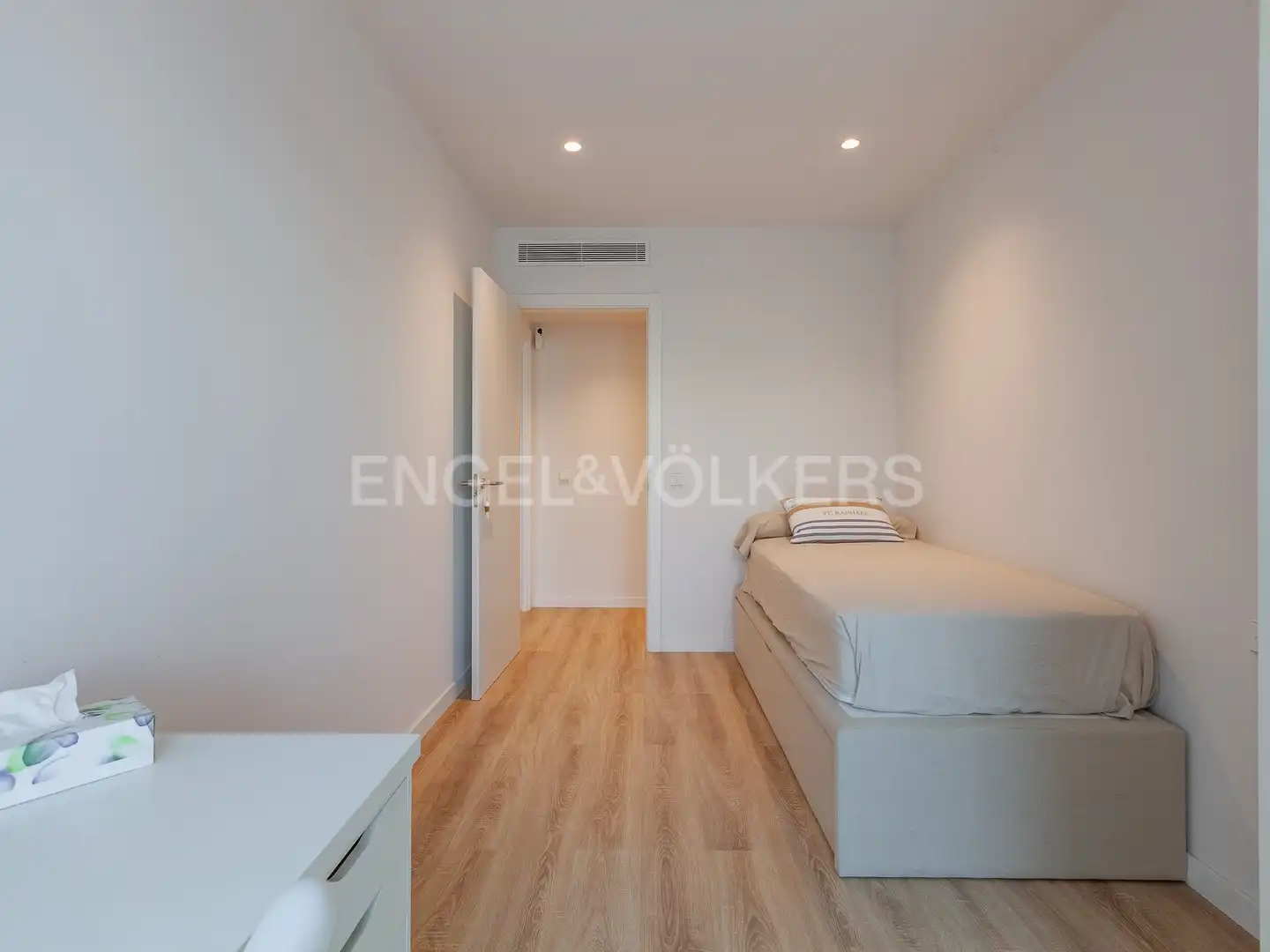 Schlafzimmer von Wohnungen zur Miete in Sitges mit Klimaanlage, Heizung und Privatgarten