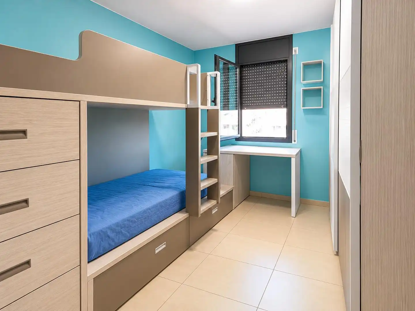 Schlafzimmer von Maisonette zum Verkauf in Rubí mit Klimaanlage, Heizung und Balkon
