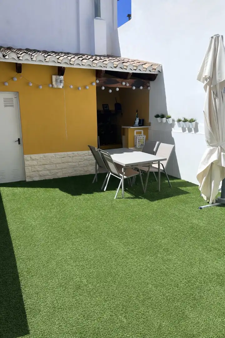 Terraza de Casa o chalet en venta en Moncada con Aire acondicionado, Calefacción y Jardín privado
