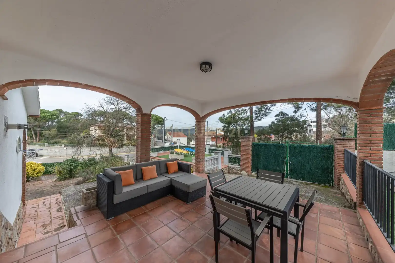 Terrassa de Casa o xalet en venda en Tordera amb Jardí privat, Piscina i Alarma
