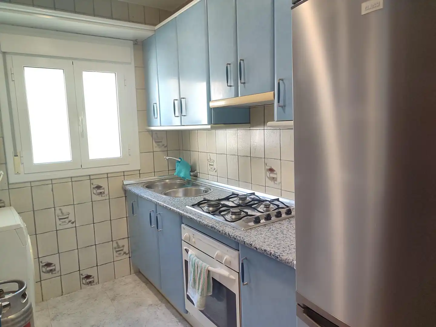 Kitchen of Flat for rent in Granada  with Furnished