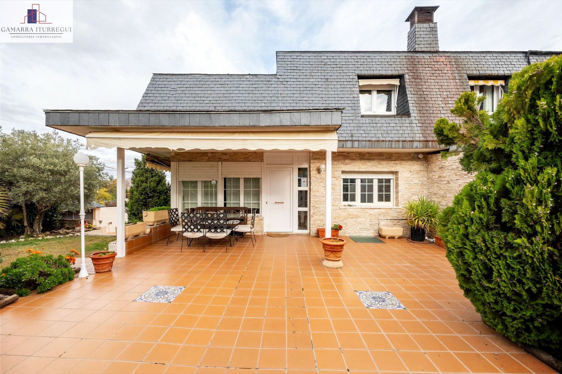 Terrace of Single-family semi-detached for sale in Colmenar Viejo  with Heating, Private garden and Terrace