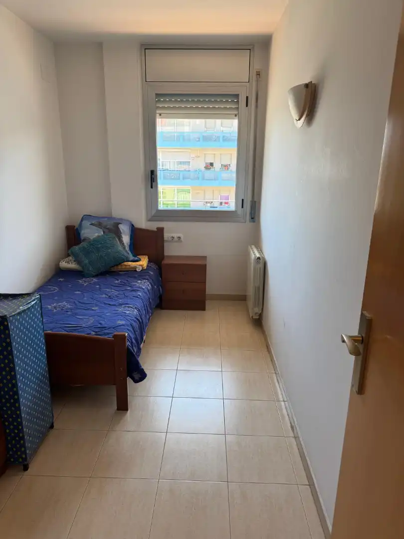 Bedroom of Flat for sale in Badalona  with Air Conditioner, Heating and Oven