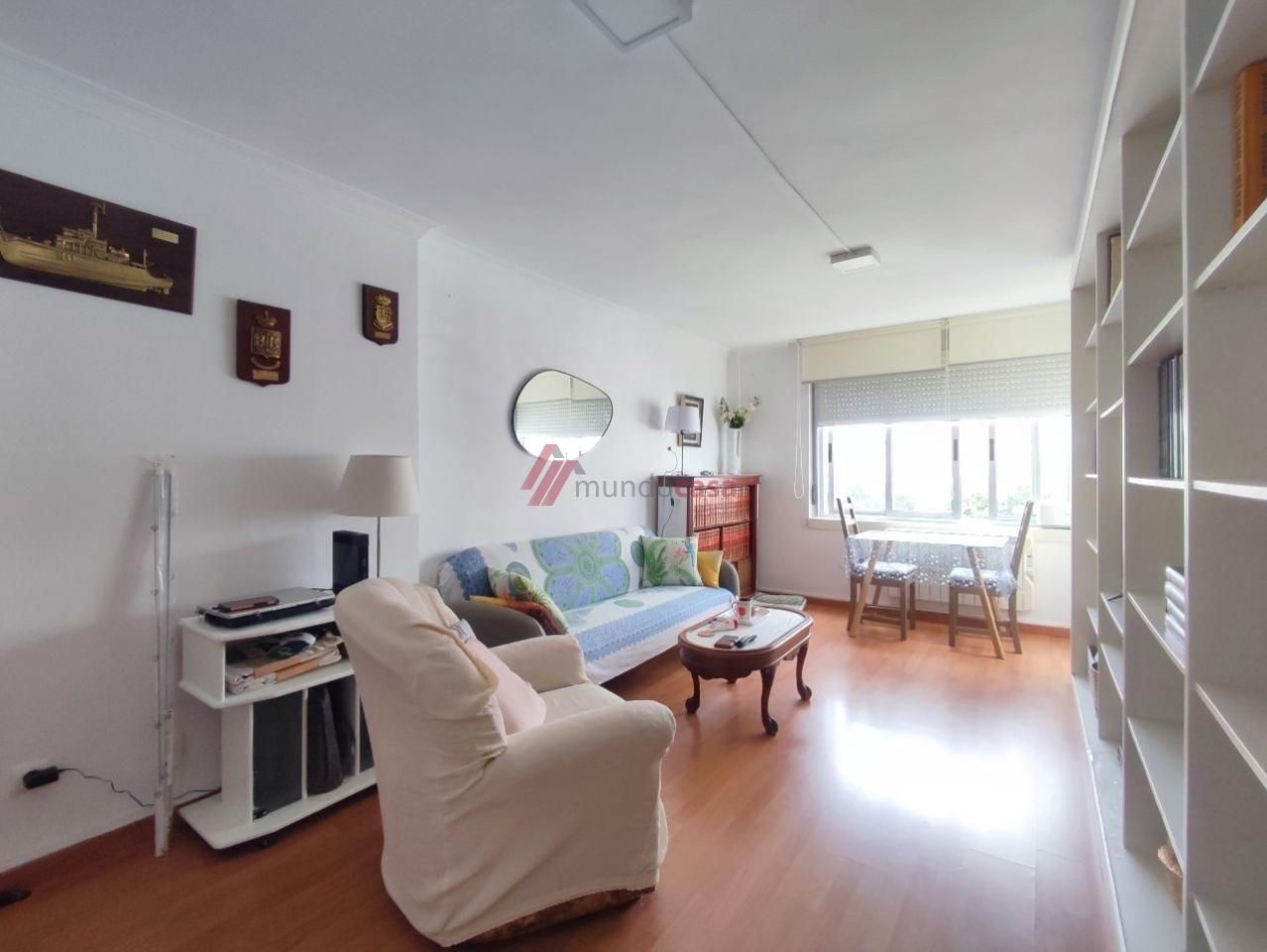 Living room of Flat to rent in Ferrol  with Heating and Furnished