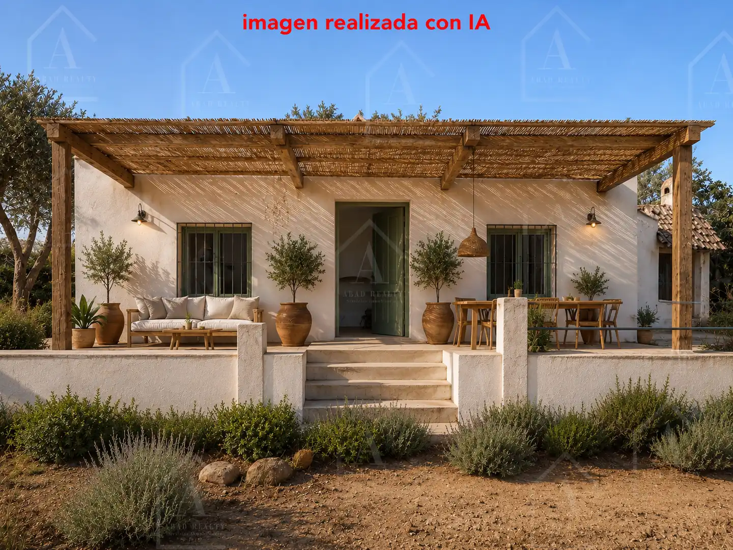 Terrace of Country homes for sale in Canjáyar