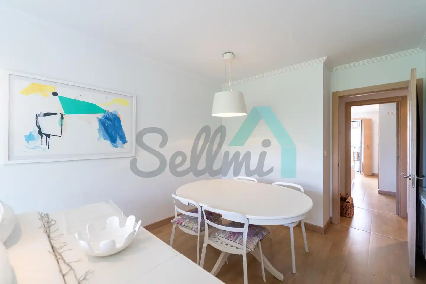Dining room of Flat for sale in Castropol  with Heating, Storage room and Furnished