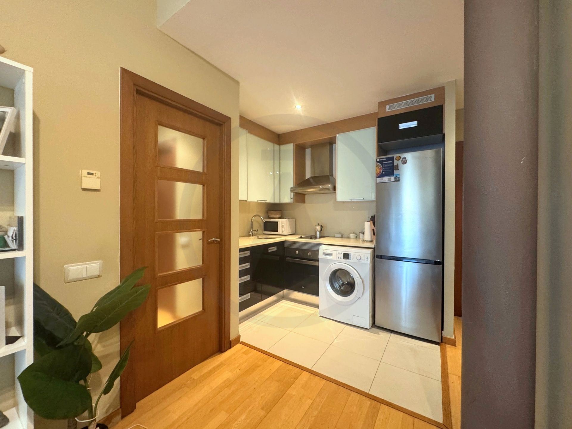 Kitchen of Flat for sale in Terrassa  with Air Conditioner, Heating and Parquet flooring