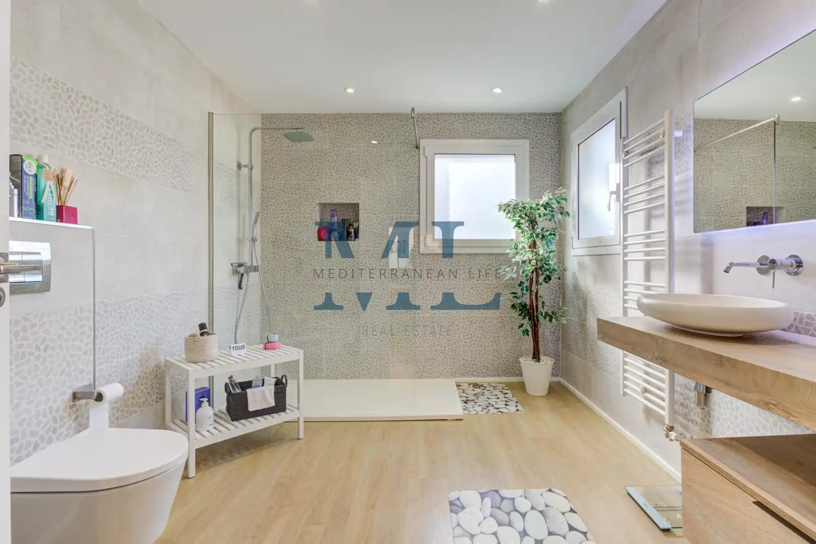 Baño de Casa o chalet en venta en Sant Pere de Ribes con Calefacción, Jardín privado y Piscina