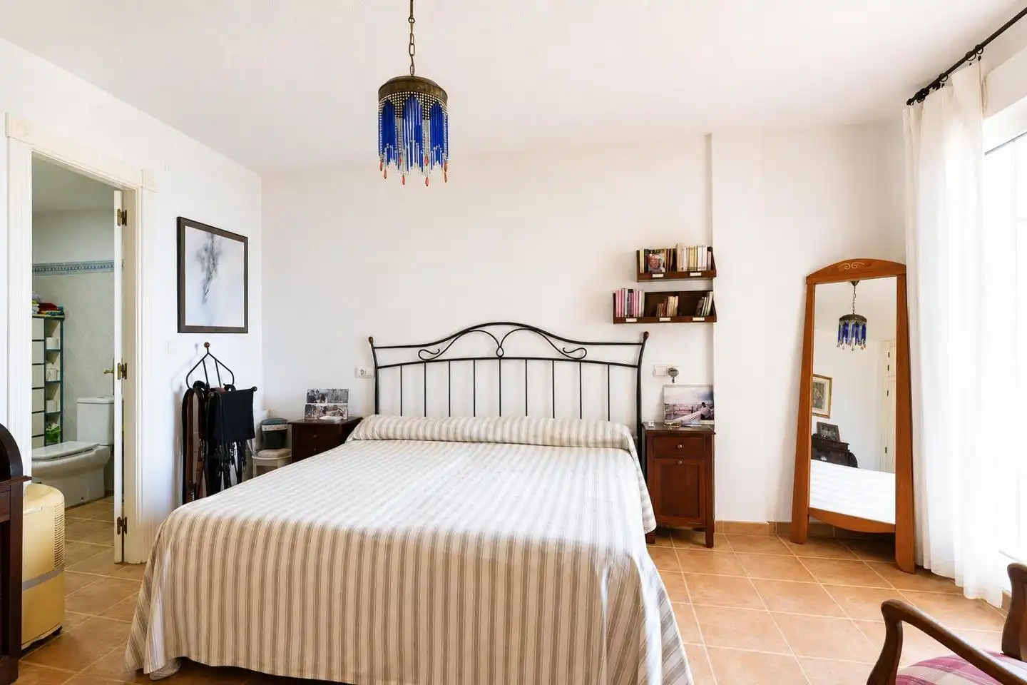 Bedroom of Houses for sale in Santa Pola  with Air Conditioner, Private garden and Terrace