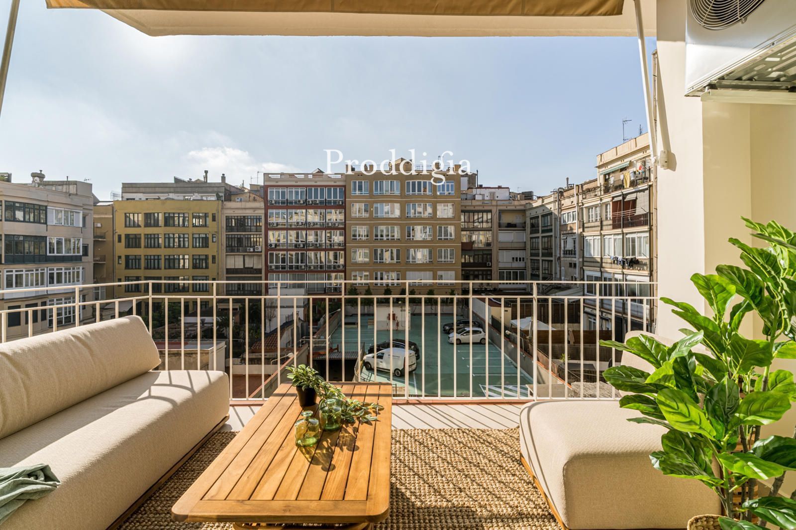 Terrace of Flat for sale in  Barcelona Capital  with Air Conditioner, Heating and Terrace