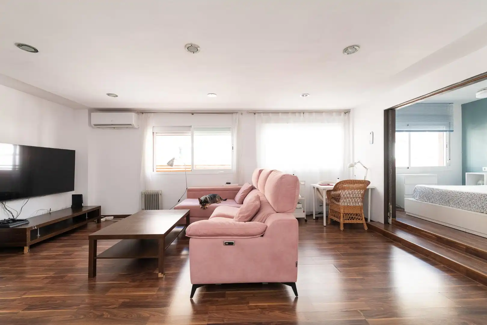 Living room of Flat for sale in Rincón de la Victoria  with Air Conditioner
