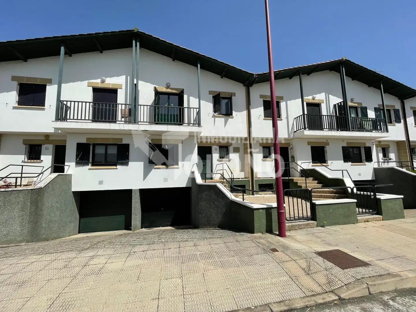 Vista exterior de Casa o chalet en venta en Haro con Calefacción, Jardín privado y Parquet