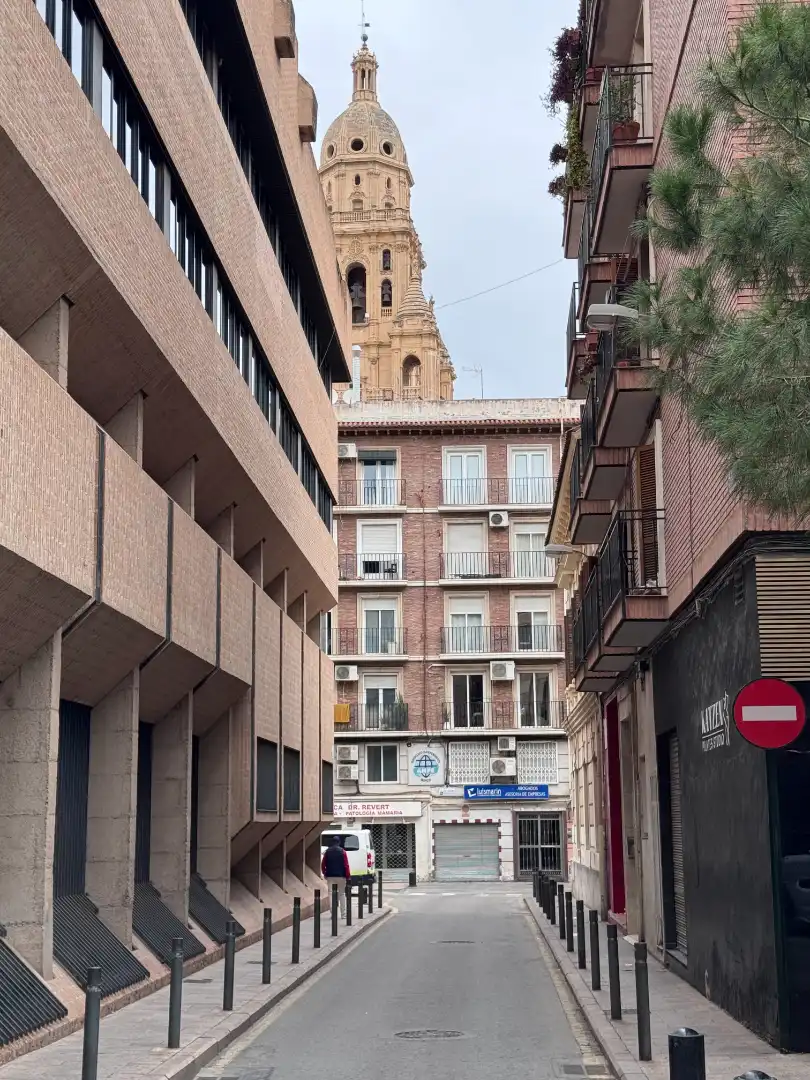 Vista exterior de Local en venda en Murcia amb Aire condicionat