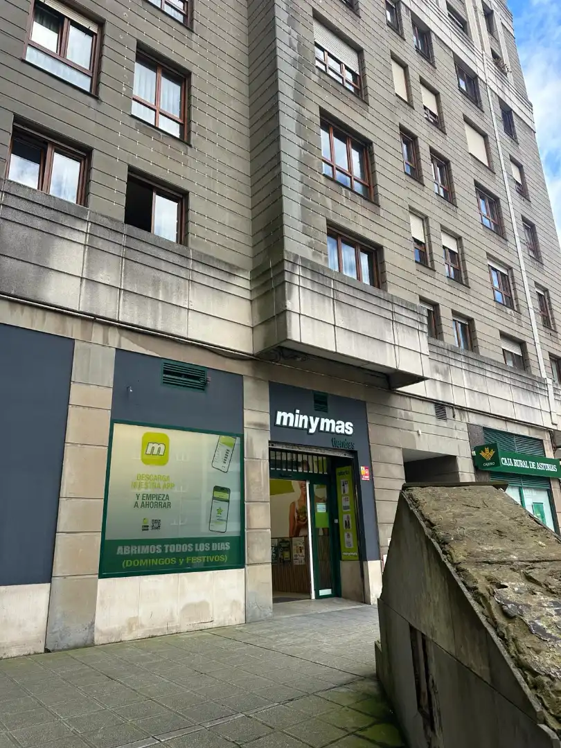 Exterior view of Flat for rent in Avilés  with Heating, Parquet flooring and Storage room