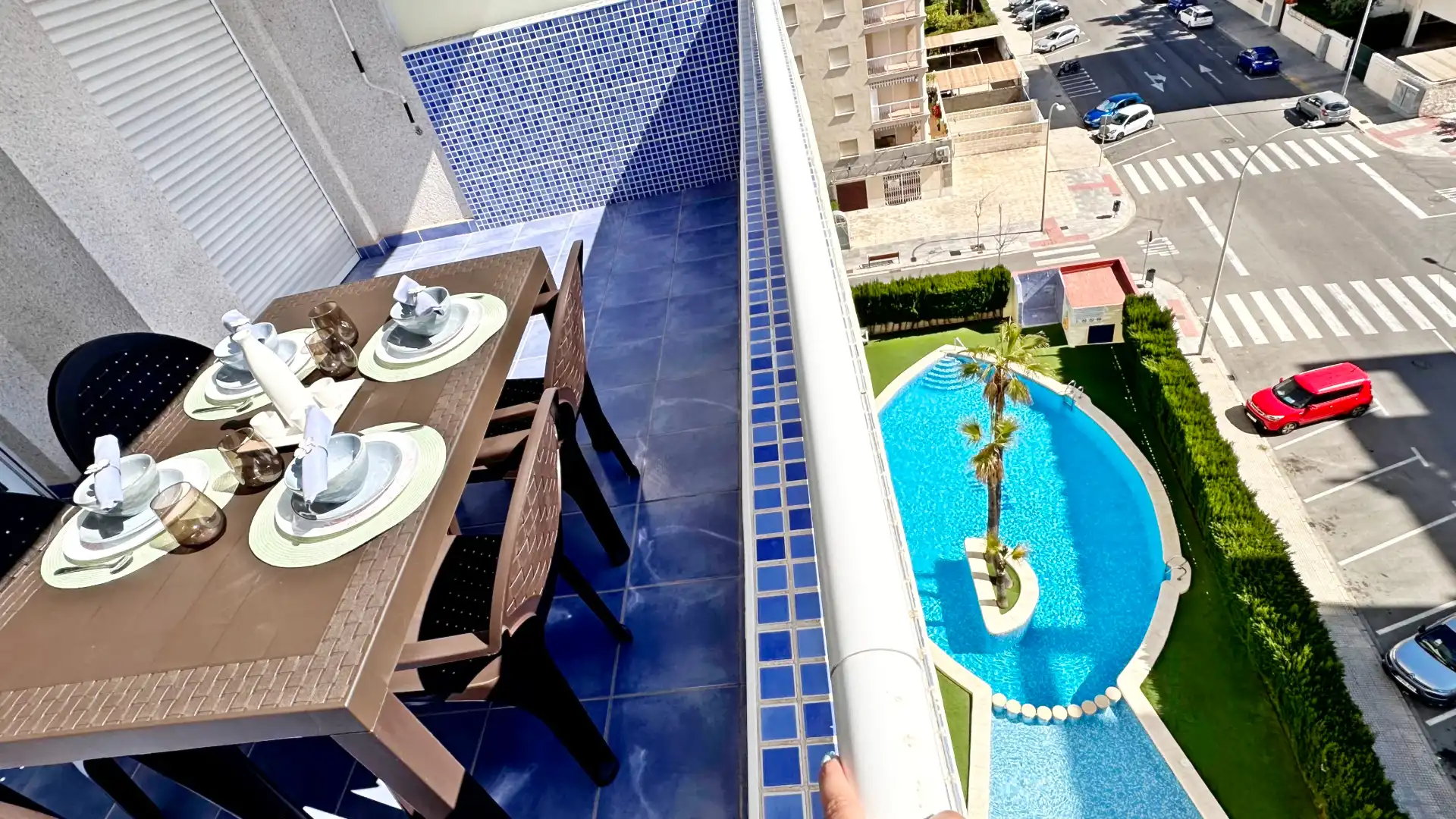 Terraza de Apartamento de alquiler en Gandia con Aire acondicionado, Calefacción y Terraza