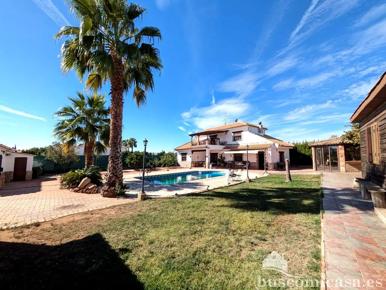 Vista exterior de Finca rústica en venta en Linares con Aire acondicionado, Calefacción y Jardín privado