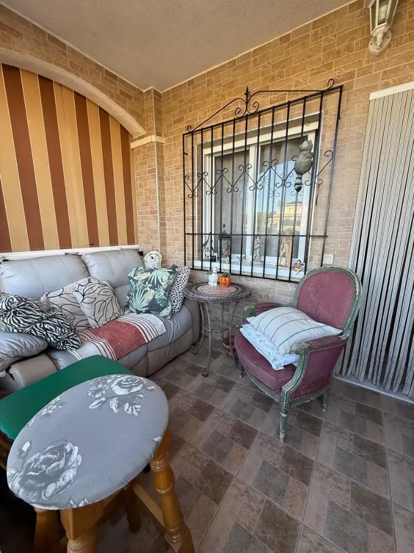Balcony of Houses for sale in Torrevieja  with Air Conditioner, Heating and Terrace