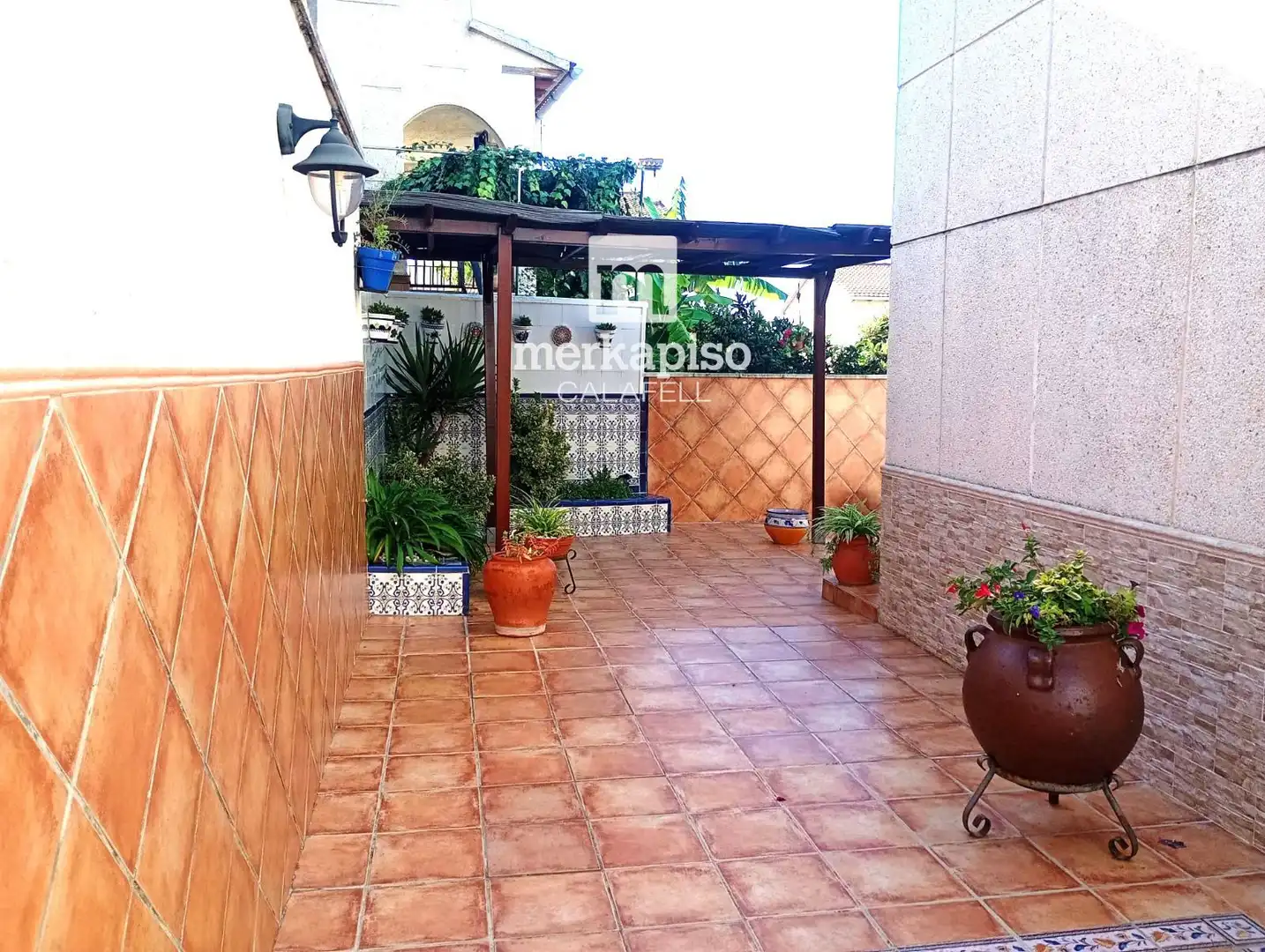 Terraza de Casa adosada en venta en Cunit Residencial