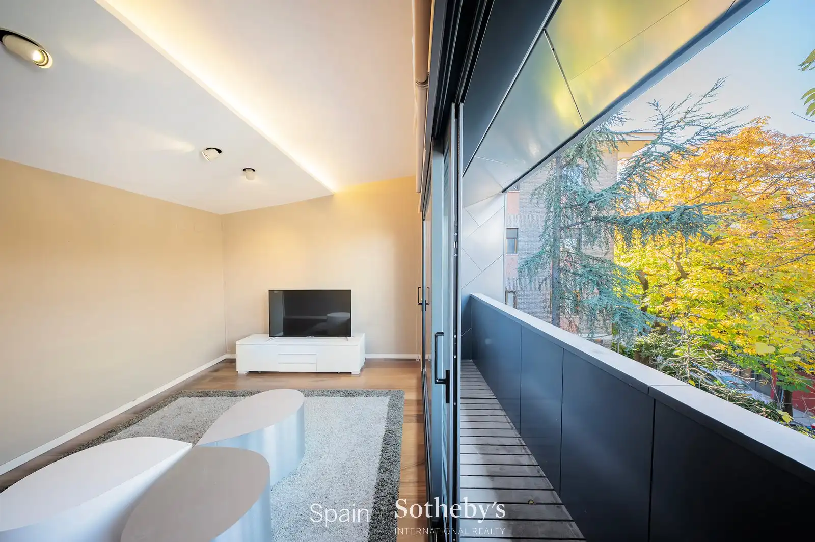 Sala d'estar de Casa o xalet en venda en Madrid amb Aire condicionat, Calefacció i Jardí privat