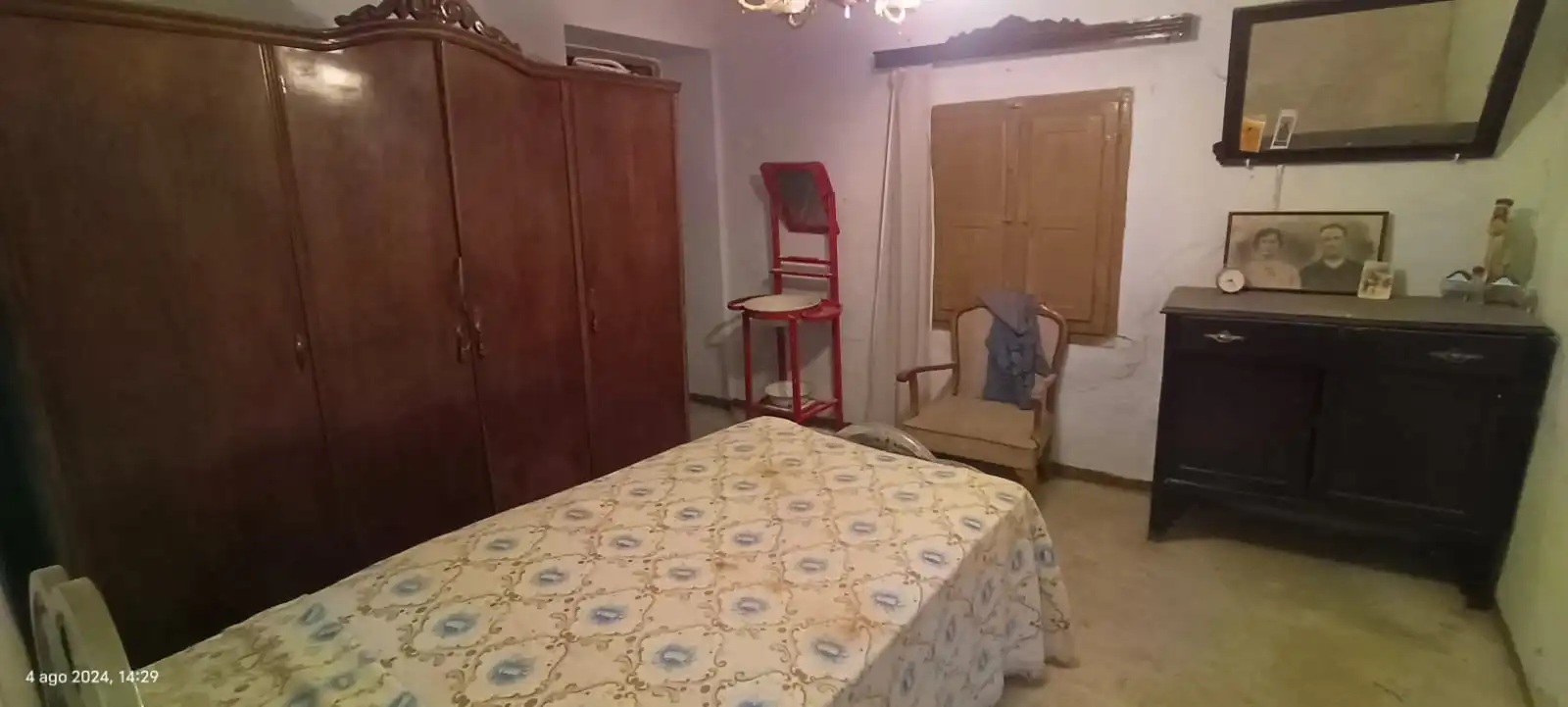 Dormitori de Casa o xalet en venda en Lécera amb Jardí privat, Terrassa i Moblat