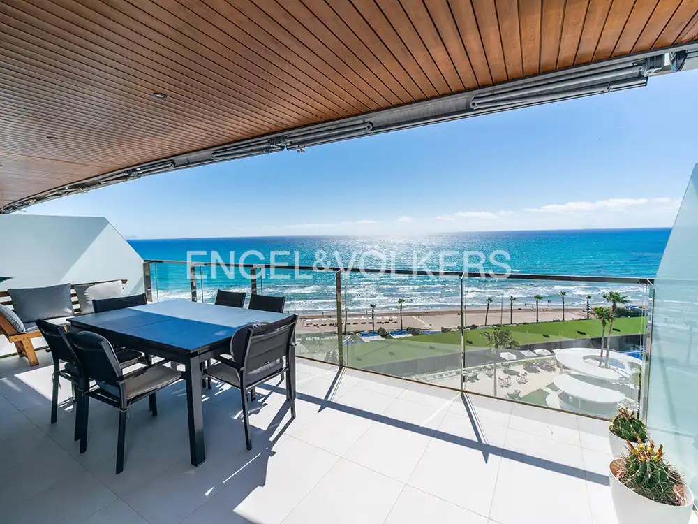 Terrace of Flat for rent in Alicante / Alacant  with Air Conditioner, Terrace and Furnished