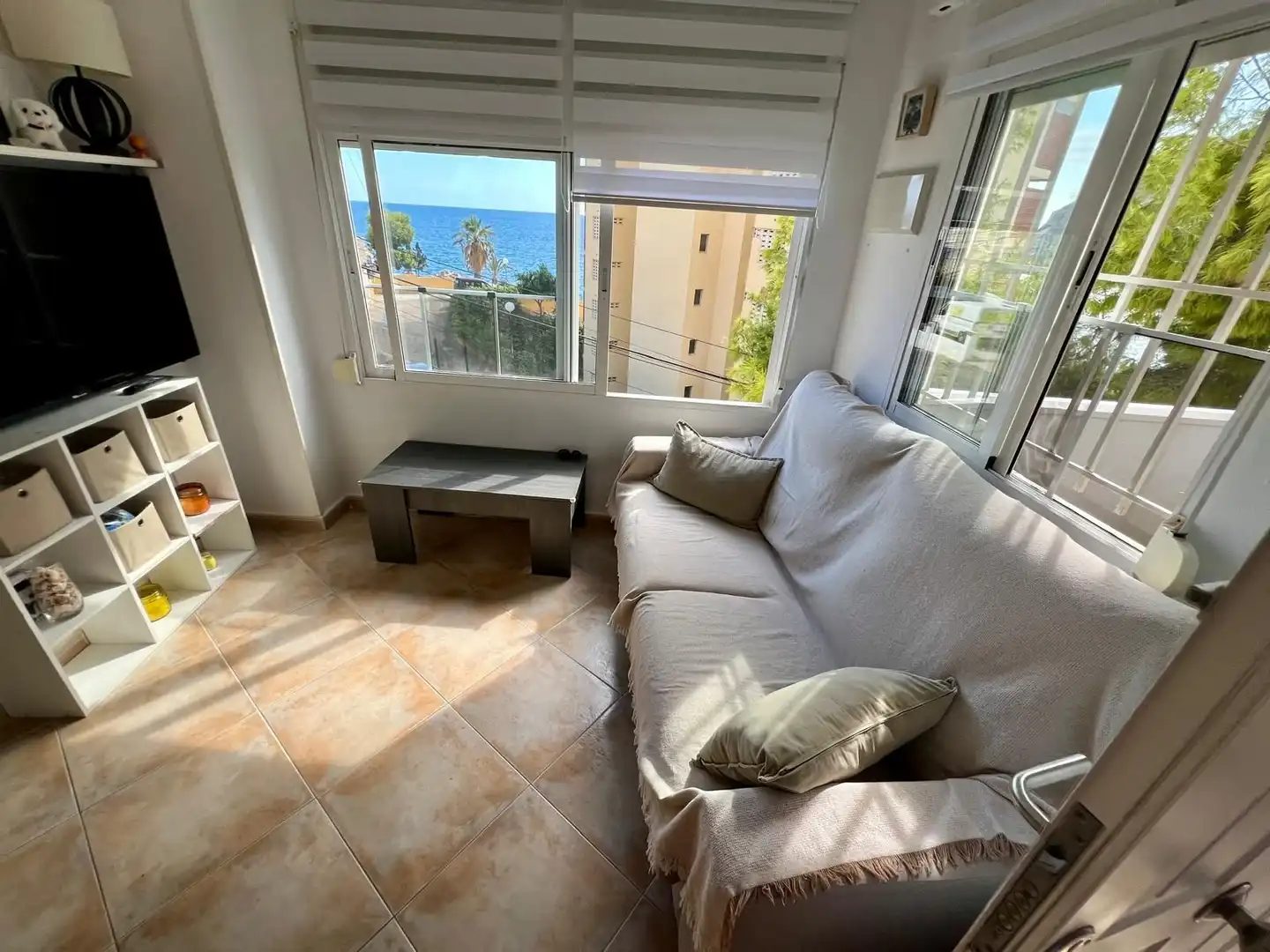Living room of Study for sale in Finestrat  with Air Conditioner