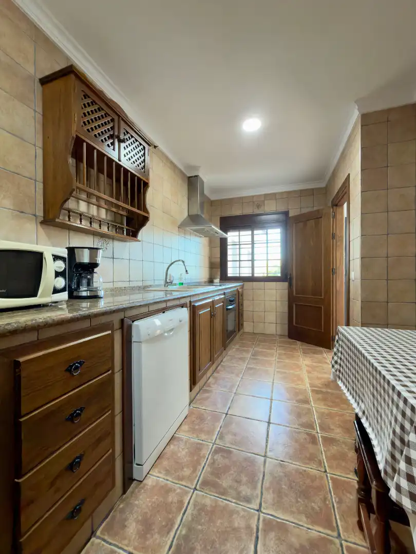 Cocina de Finca rústica en venta en Arcos de la Frontera con Aire acondicionado, Calefacción y Jardín privado