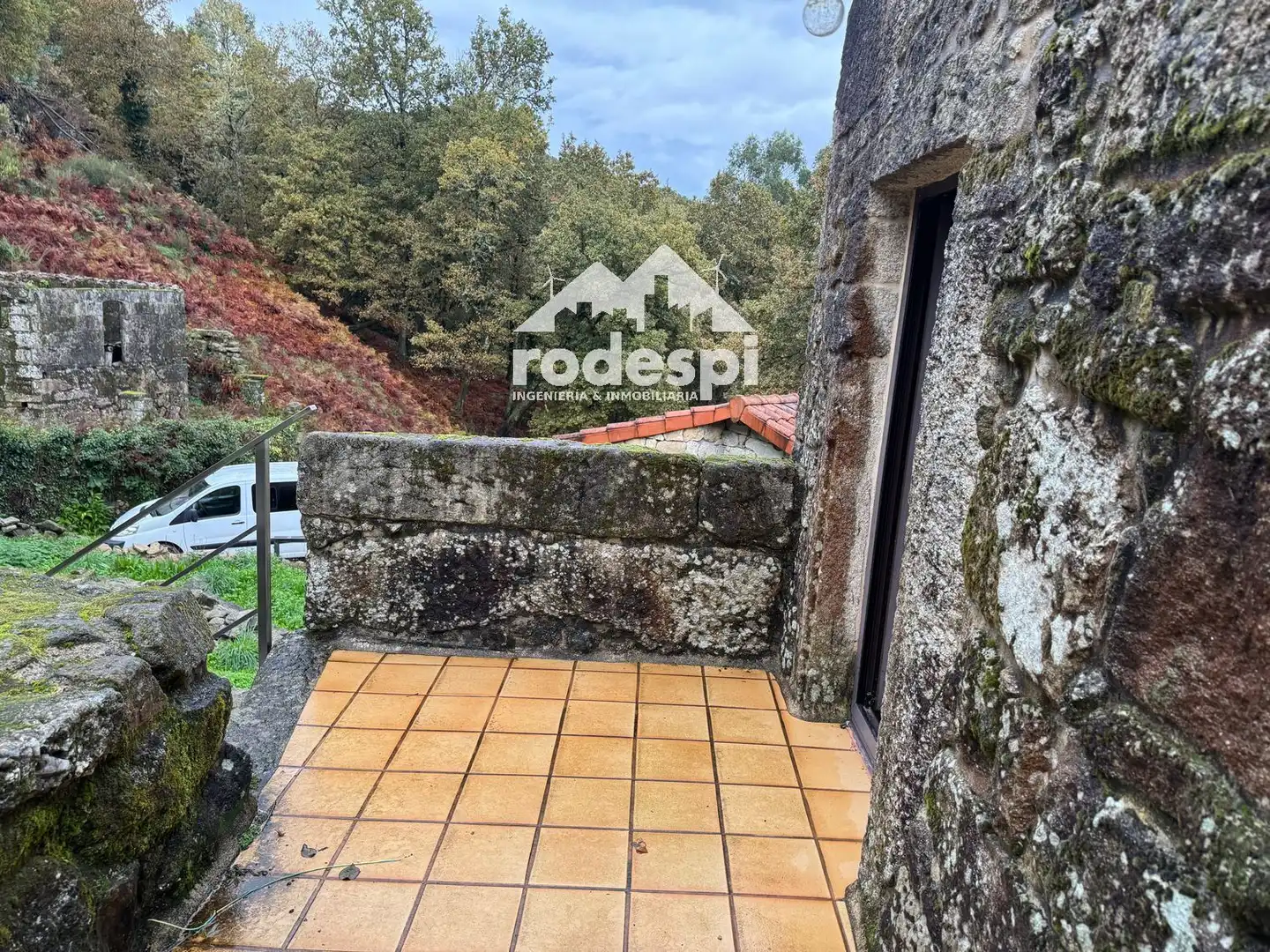 Vista exterior de Casa o chalet en venta en Crecente con Terraza, Trastero y Amueblado