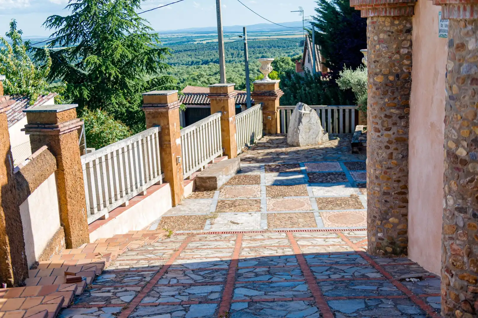 Terraza de Casa o chalet en venta en Quintana del Castillo con Calefacción, Jardín privado y Terraza
