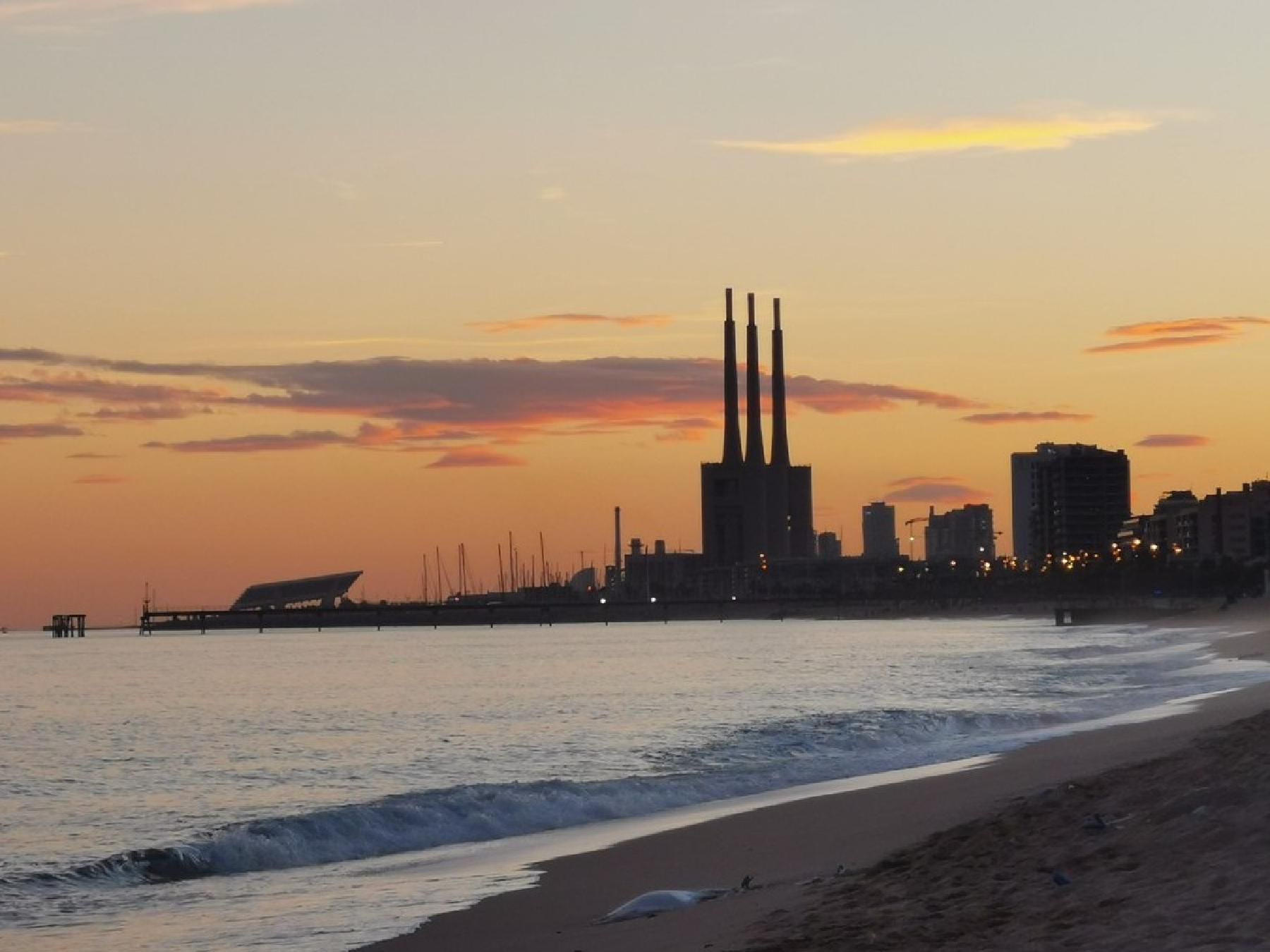 Vista exterior de Pis en venda en Badalona