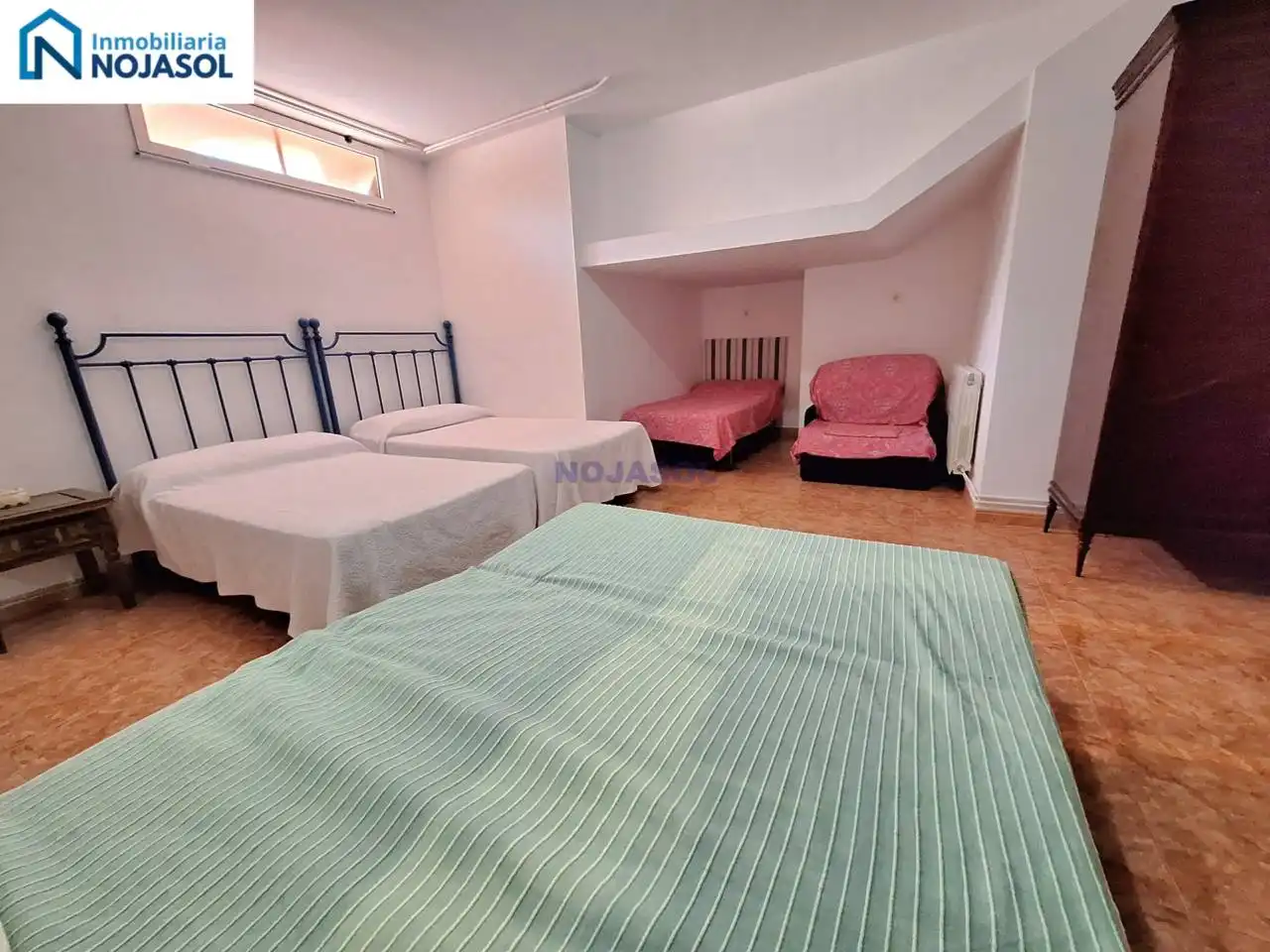 Wohnung zur Miete in Noja mit Heizung, Privatgarten und Terrasse