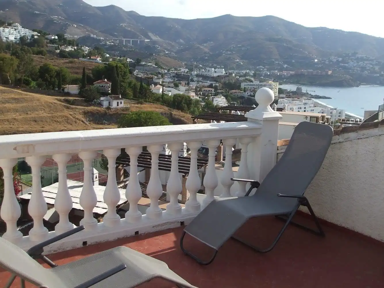 Terraza de Casa adosada de alquiler en Almuñécar con Aire acondicionado, Calefacción y Terraza