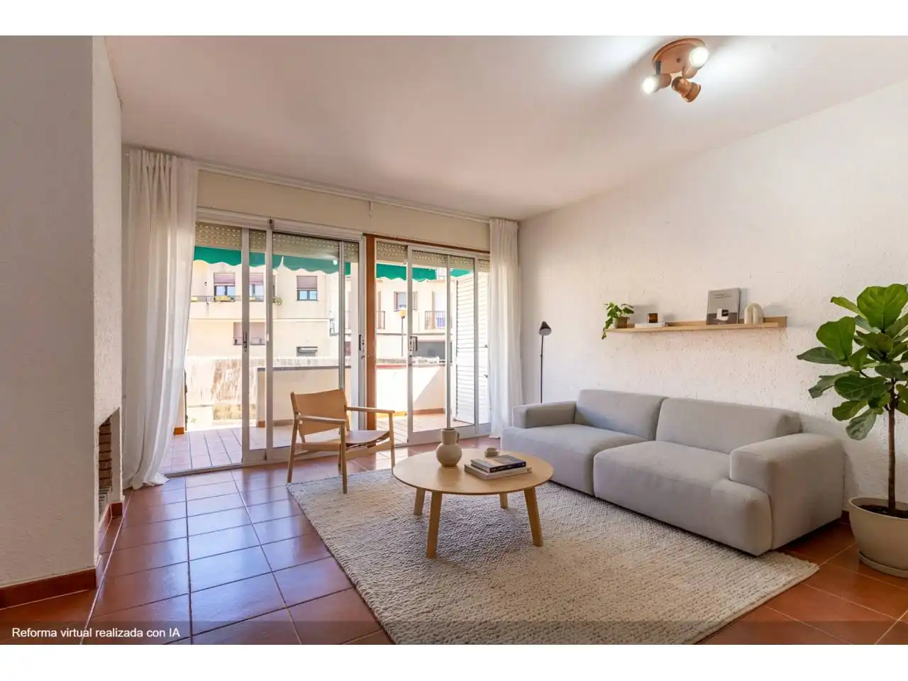 Wohnzimmer von Wohnung zum Verkauf in El Catllar  mit Klimaanlage, Terrasse und Abstellraum