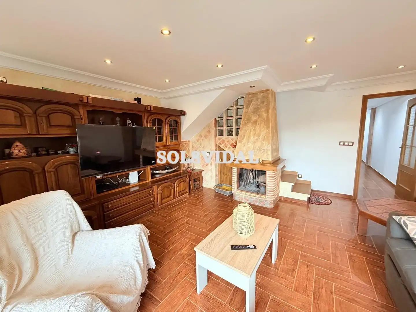 Sala d'estar de Àtic en venda en Orihuela amb Aire condicionat, Terrassa i Balcó