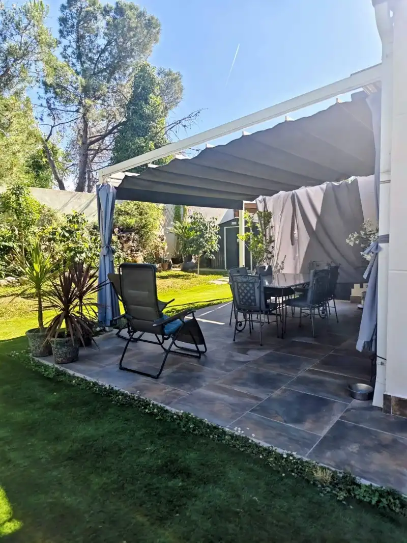 Terrassa de Casa o xalet en venda en Moralzarzal amb Aire condicionat, Calefacció i Piscina