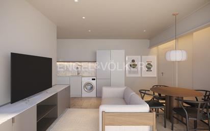 Sala d'estar de Apartament en venda en  Barcelona Capital