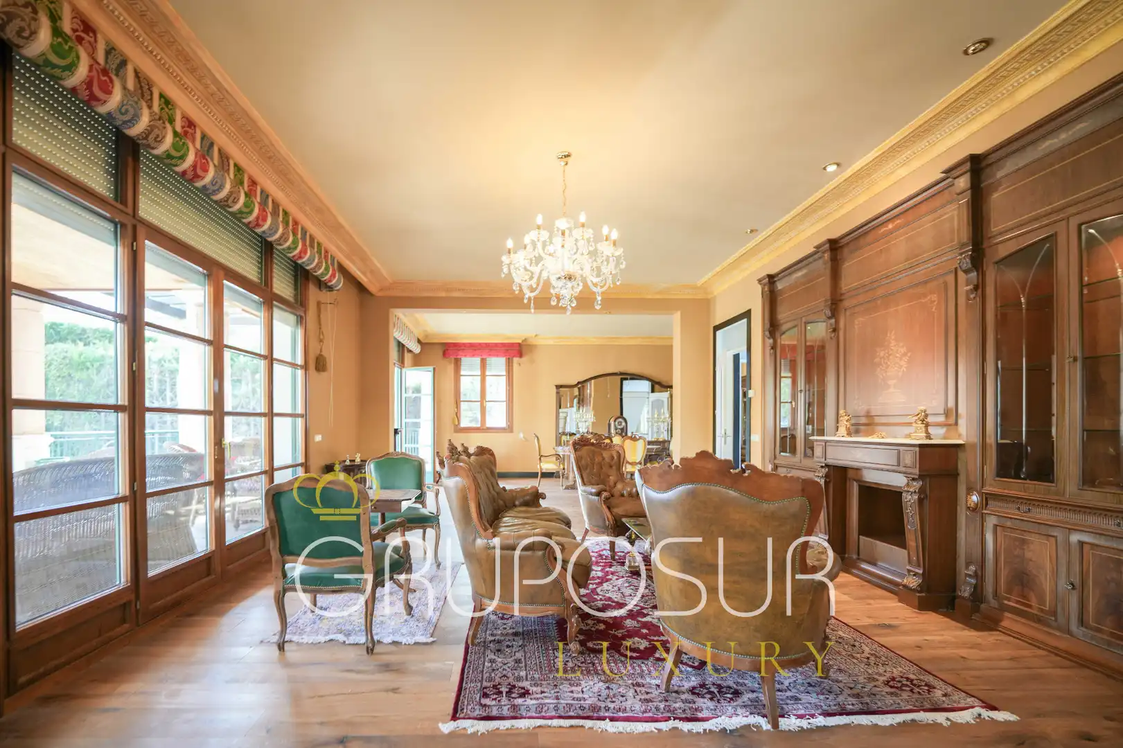 Comedor de Casa o chalet en venta en Valladolid con Calefacción, Jardín privado y Parquet