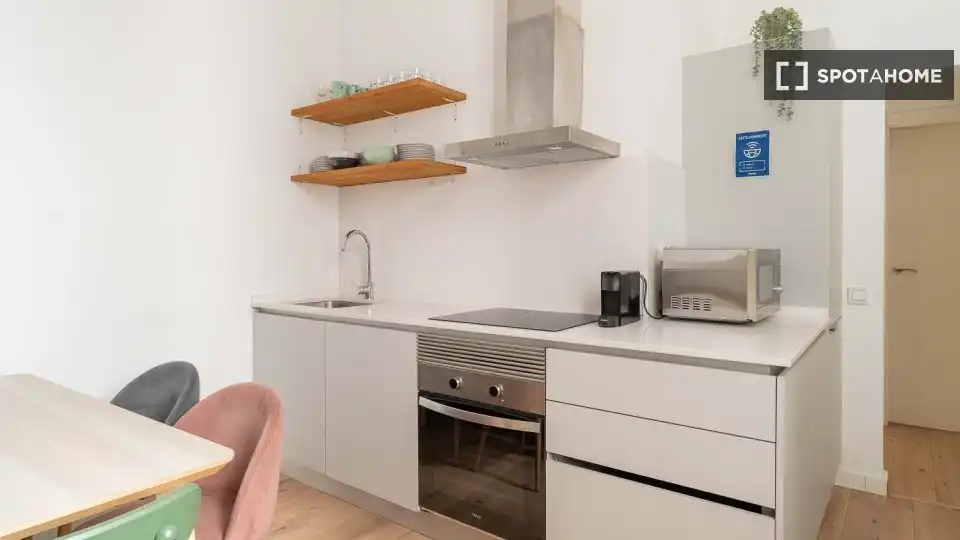 Kitchen of Flat for rent in Gràcia