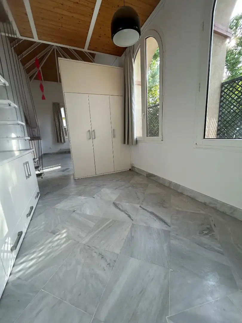 Dormitori de Loft de lloguer en Sevilla amb Aire condicionat, Calefacció i Terrassa