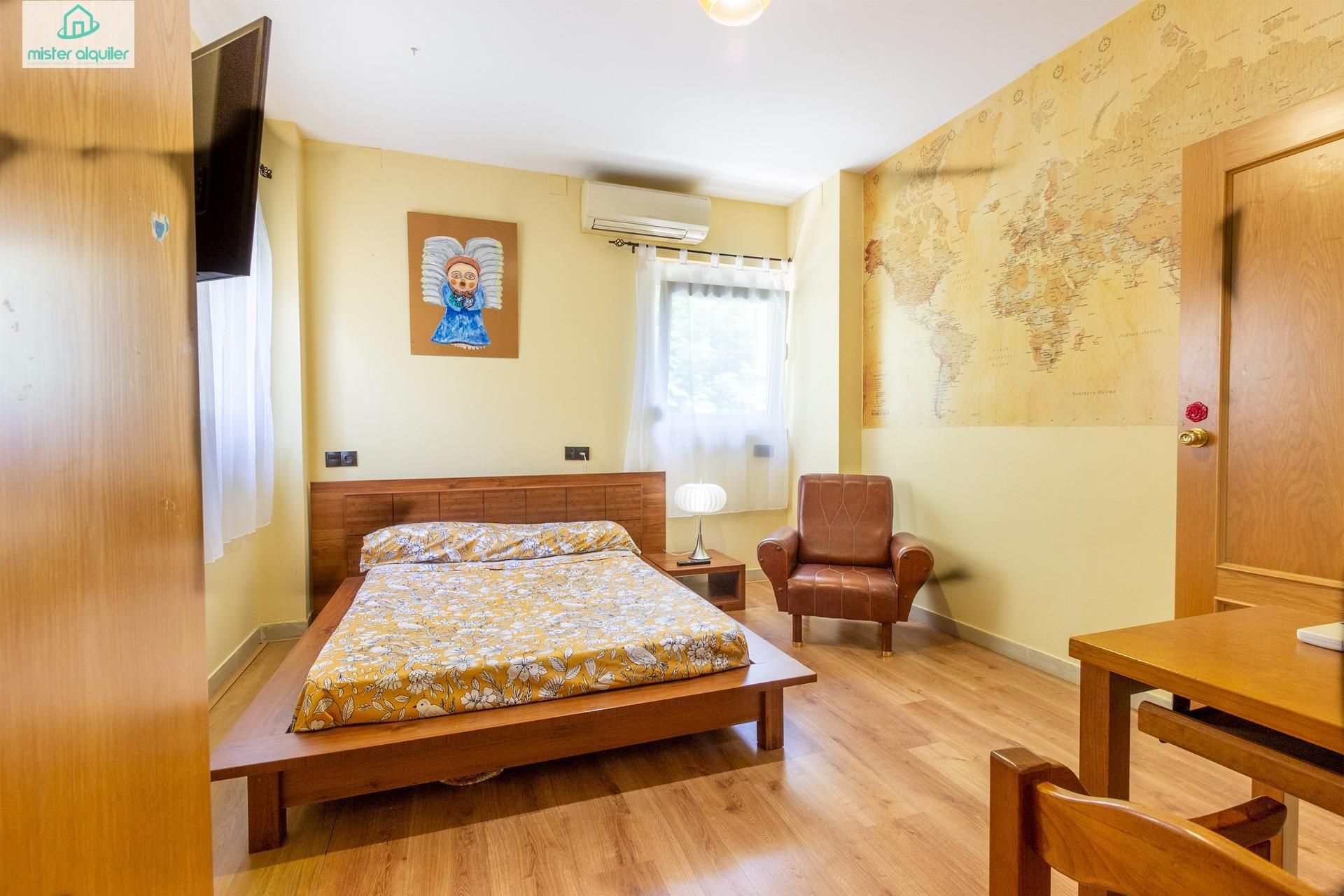 Bedroom of Apartment to rent in El Campello  with Air Conditioner, Heating and Terrace