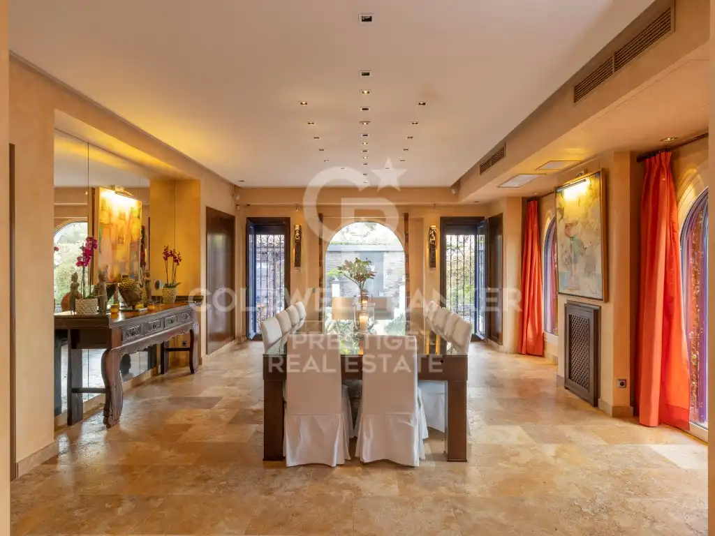 Comedor de Casa o chalet en venta en Sitges con Aire acondicionado, Jardín privado y Terraza