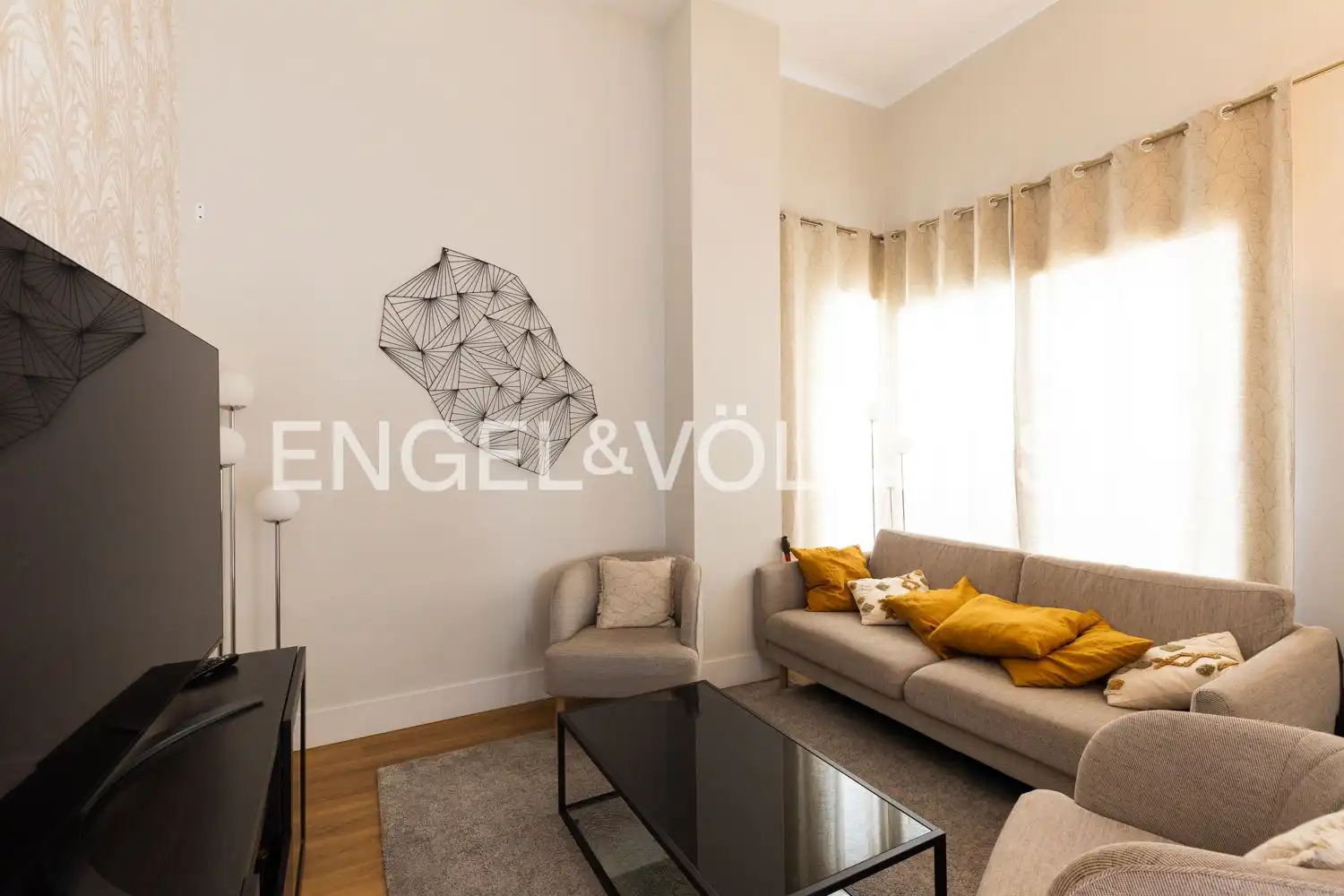 Sala de estar de Ático en venta en Valencia con Aire acondicionado, Calefacción y Jardín privado