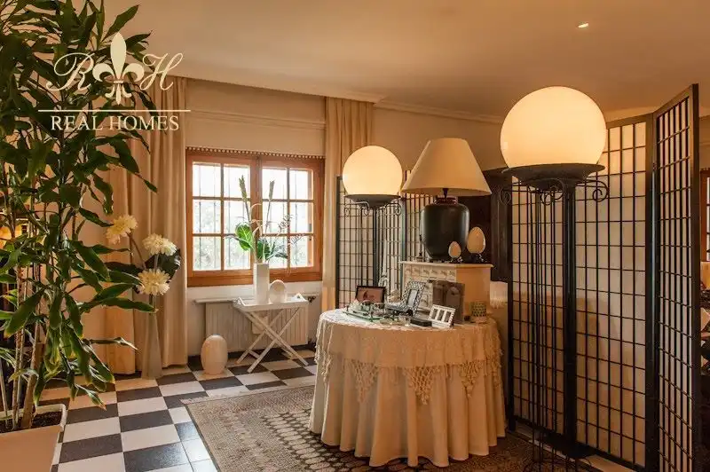 Dining room of Houses for sale in L'Alfàs del Pi  with Air Conditioner, Terrace and Swimming Pool