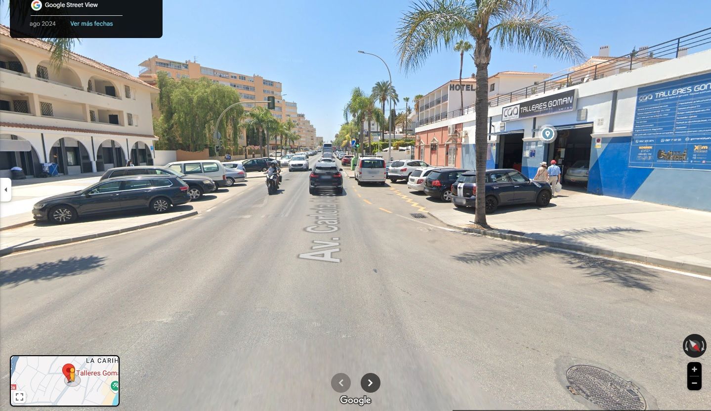 Vista exterior de Garatge en venda en Torremolinos