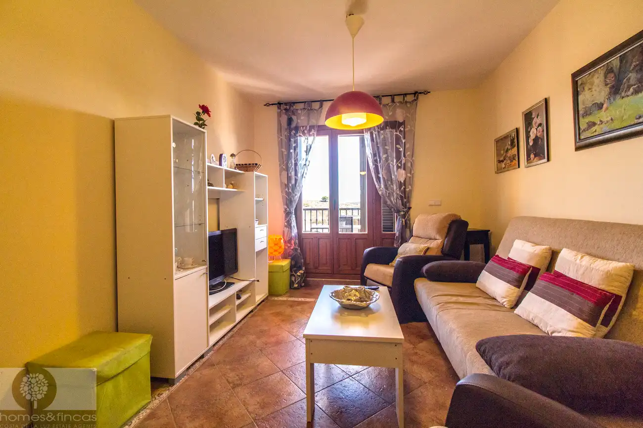 Wohnzimmer von Wohnung zum Verkauf in Ayamonte mit Terrasse, Möbliert und Gemeinschaftspool