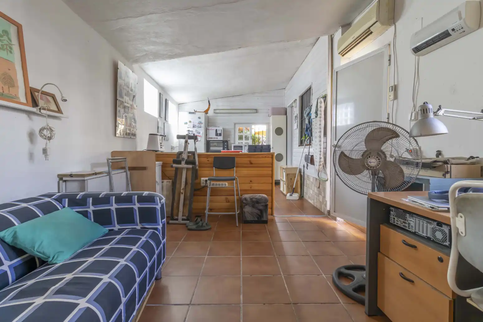 Living room of Houses for sale in Bormujos  with Air Conditioner, Terrace and Storage room